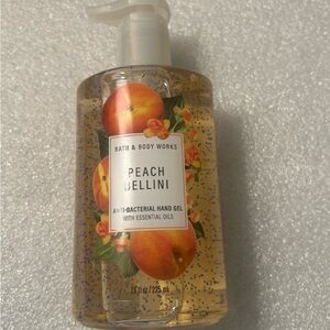 New Bath and Body Works PEACH BELLINI Antibacterial Hand Sanitizer Gel HTF